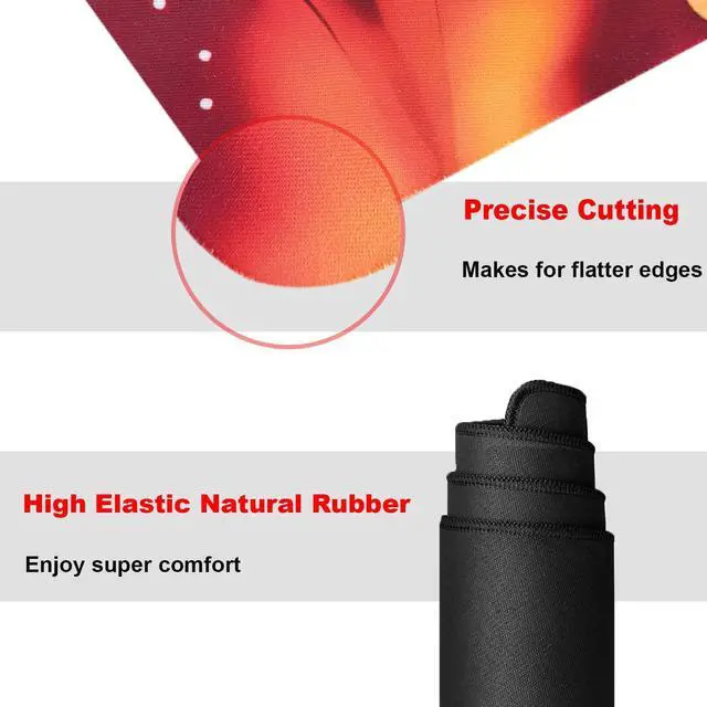 Alt view image 4 of 5 - sabermaster OPCG playmat Card Mat Duel Mat Gaming Competition Pad Card Binder Deck 23.6x13.7in