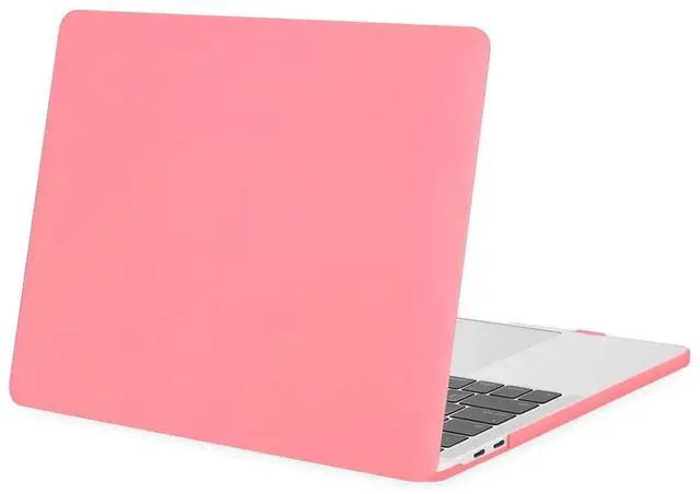 Main image of MOSISO Compatible with MacBook Pro 13 inch Case M2 2025, 2024, 2023, 2022-2016 A2338 M1 A2251 A2289 A2159 A1989 A1708 A1706 with/Without Touch Bar, Plastic Hard Shell Case Cover, Cream Pink