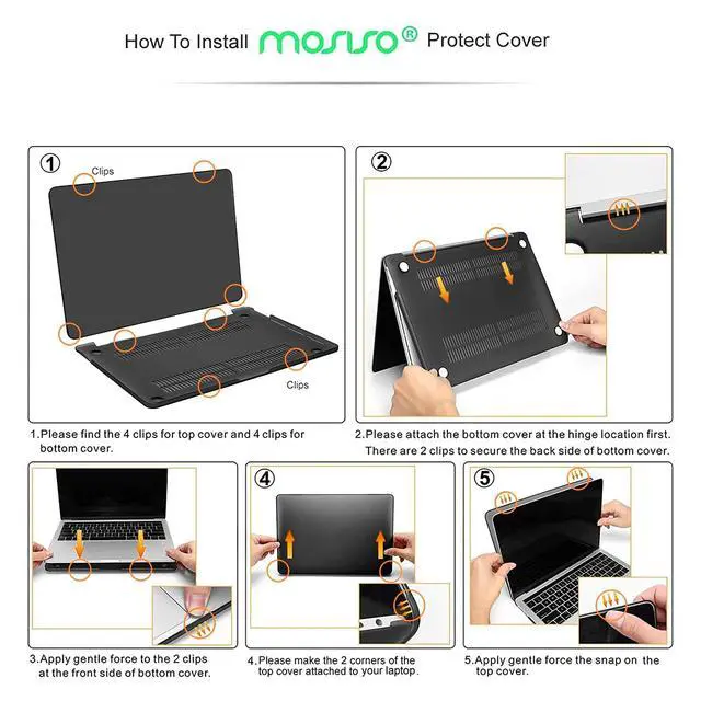 Alt view image 3 of 5 - MOSISO Compatible with MacBook Pro 13 inch Case M2 2025, 2024, 2023, 2022-2016 A2338 M1 A2251 A2289 A2159 A1989 A1708 A1706 with/Without Touch Bar, Plastic Hard Shell Case Cover, Cream Pink