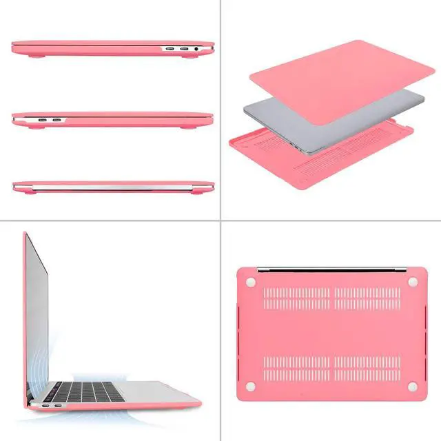 Alt view image 5 of 5 - MOSISO Compatible with MacBook Pro 13 inch Case M2 2025, 2024, 2023, 2022-2016 A2338 M1 A2251 A2289 A2159 A1989 A1708 A1706 with/Without Touch Bar, Plastic Hard Shell Case Cover, Cream Pink