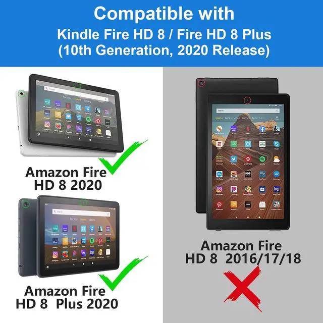 Alt view image 2 of 5 - BXIKEOPIU Case for All-New Kindle Fire HD 8/Fire HD 8 Plus Tablet (10th Generation, 2020 Released) - Bible Verse Proverbs 31:25 Design Slim PU Leather Cover with Auto Sleep Wake