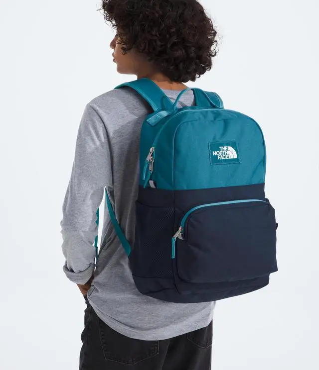 Alt view image 4 of 5 - THE NORTH FACE Teen Chuckwalla Daypack | Travel Backpack with 16" Laptop Sleeve, FlexVent Comfort, Safety Features, Dusk Blue/Summit Navy, One Size