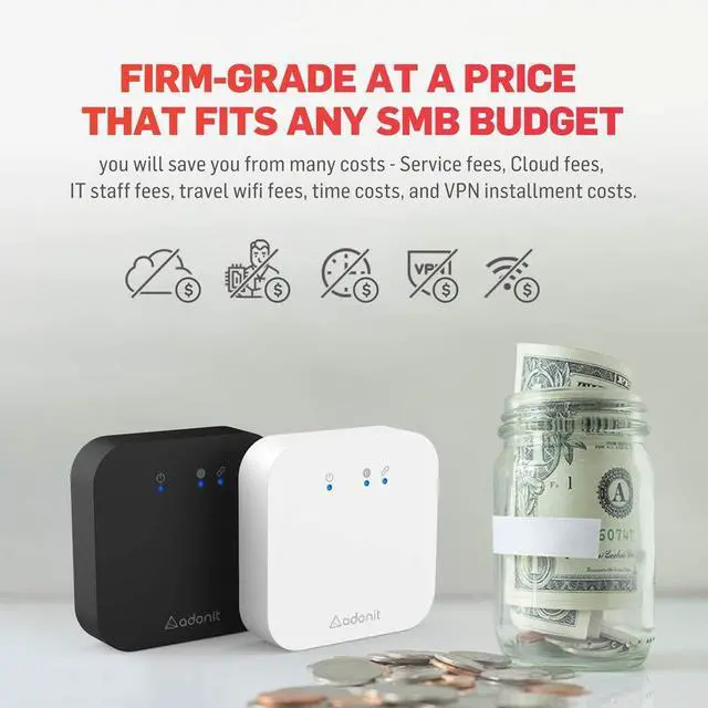 Alt view image 5 of 5 - Adonit CyberCube The Best Tool for Business Travel, Easy to Carry. Protect Your firm's Confidential Information Anywhere and Connect to ERP Systems at Any Location.