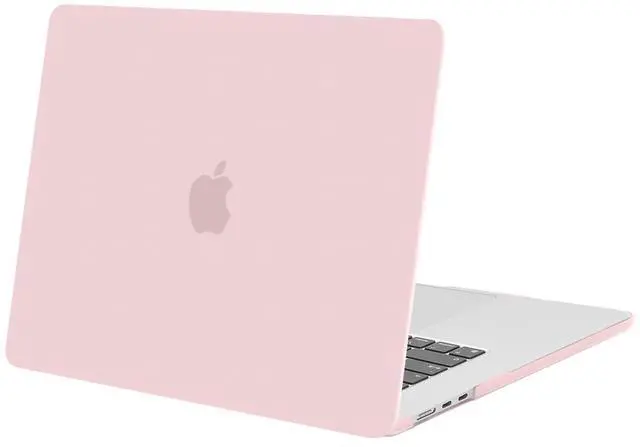 Main image of MOSISO Compatible with MacBook Air 15 inch Case 2025 2024 2023 Release M4 A3241 M3 A3114 M2 A2941 Liquid Retina Display Touch ID, Protective Plastic Hard Shell Case Cover, Baby Pink