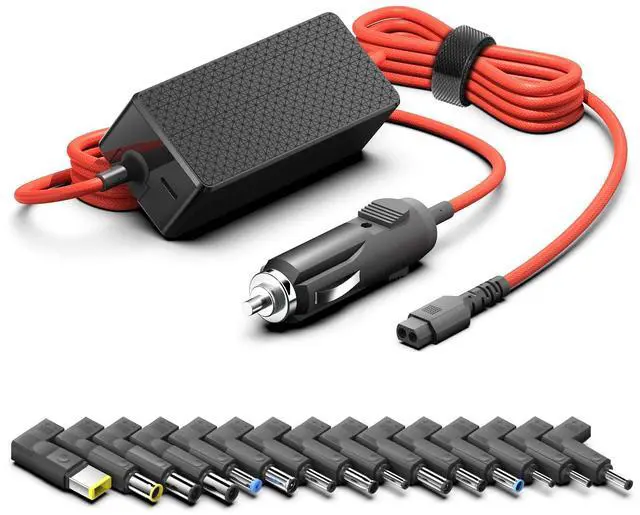 Main image of TAIFU 138W 100W 90W 65W 45W Universal Power Adapter Laptop Car Charger Replacement for HP Dell Lenovo IBM Asus Samsung Chromebook Toshiba Sony Compaq Fujitsu LG Power Supply Cord with 15 Tips