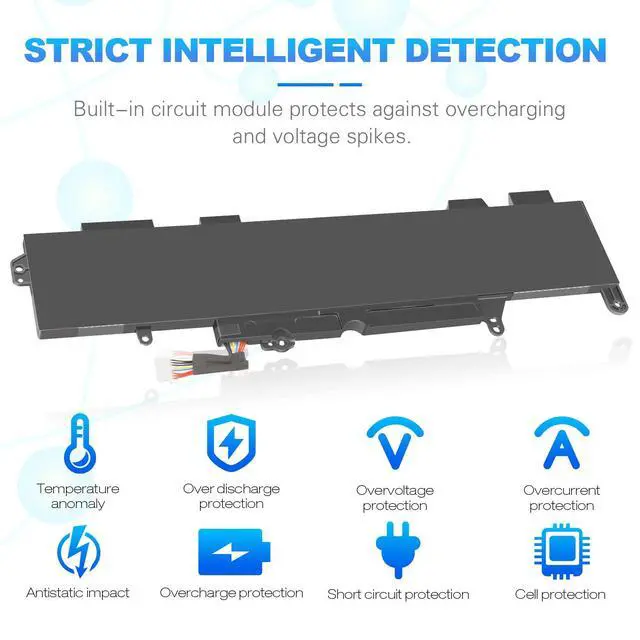 Alt view image 5 of 5 - TREE.NB Battery SS03XL 933321-855 for Hp EliteBook 840 G5 G6 Battery 730 735 740 745 830 846 G5 840 G6 735 745 830 G6 ZBook 14U G5 G6 HSN-I13C-4 932823-421 933321-852