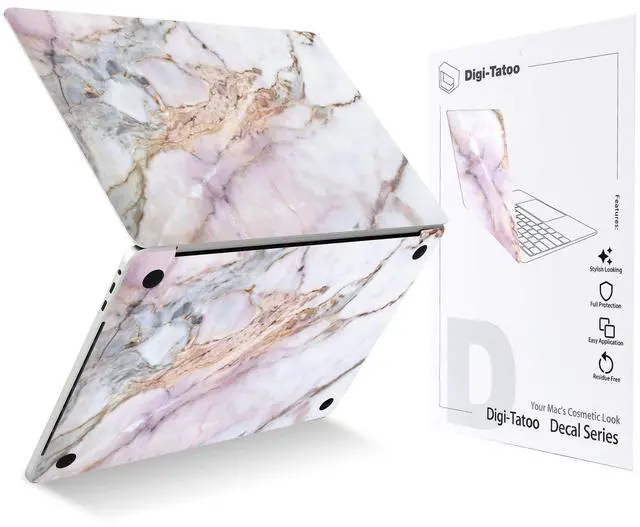 Main image of Decal Skin Compatible with 2024~2021 MacBook Pro 14 inch (Model A3112 A3401 A3185 A2992 A2918 A2779) - Protective and Decorative Laptop Skin Decal Sticker, Anti-Scratch Vinly Wrap [Cracked Marble]