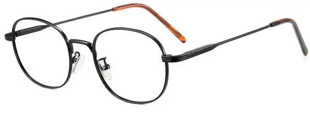 Main image of Cyxus Oval Blue Light Blocking Glasses for Women Men,Metal Round Frame Computer Gaming Use Anti Eye Strain 8562