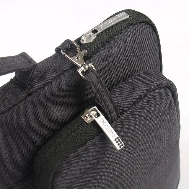 Alt view image 4 of 5 - Megoo 13" Laptop Sleeve Case with Accessory Pouch for Microsoft Surface Laptop 13" 2025/7 13.8"/ 6 5 4 3 13.5"/Book 3 2 13.5", Carry Bag for 13" 14" Computer(Black with Charger Case)