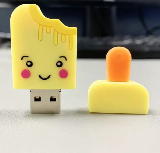 Alt view image 2 of 5 - BorlterClamp USB Flash Drive Pack of 3 Pcs (32GB x 3), Cute Popsicle-Shaped USB Drive Thumb Drive Memory Stick for External Data Storage