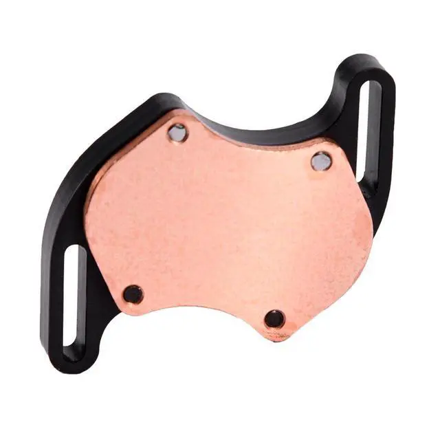 Alt view image 3 of 5 - FOSA South Bridge Water Cooling Block for PC Computer 4.4-5.8CM, Mini South Bridge Cooler Kit, Red Copper Base, Great Cooling, 43x31x10CM, Desktop Compatible