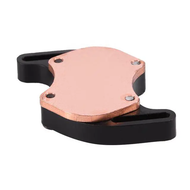 Alt view image 5 of 5 - FOSA South Bridge Water Cooling Block for PC Computer 4.4-5.8CM, Mini South Bridge Cooler Kit, Red Copper Base, Great Cooling, 43x31x10CM, Desktop Compatible
