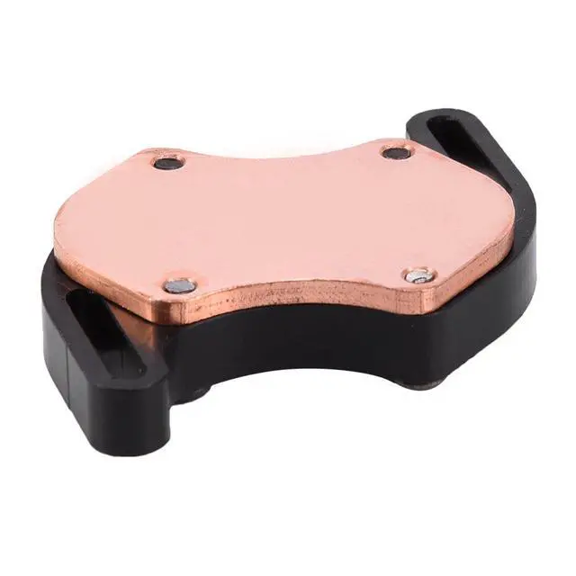 Alt view image 4 of 5 - FOSA South Bridge Water Cooling Block for PC Computer 4.4-5.8CM, Mini South Bridge Cooler Kit, Red Copper Base, Great Cooling, 43x31x10CM, Desktop Compatible