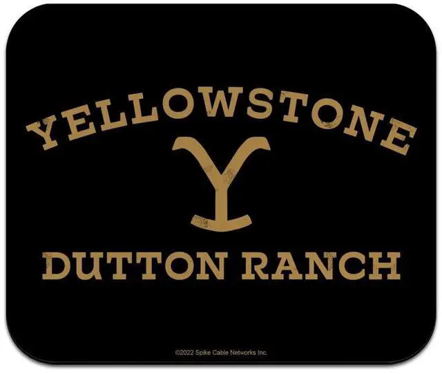Main image of GRAPHICS & MORE Yellowstone TV Show Dutton Ranch Low Profile Thin Mouse Pad