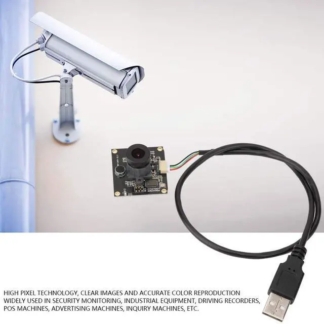 Alt view image 2 of 5 - HBV-1609 2 Megapixels 120° Wide Angle Lens USB Camera Module, with OV2643 Chip, for Security Monitoring, Driving Recorders, POS Machines