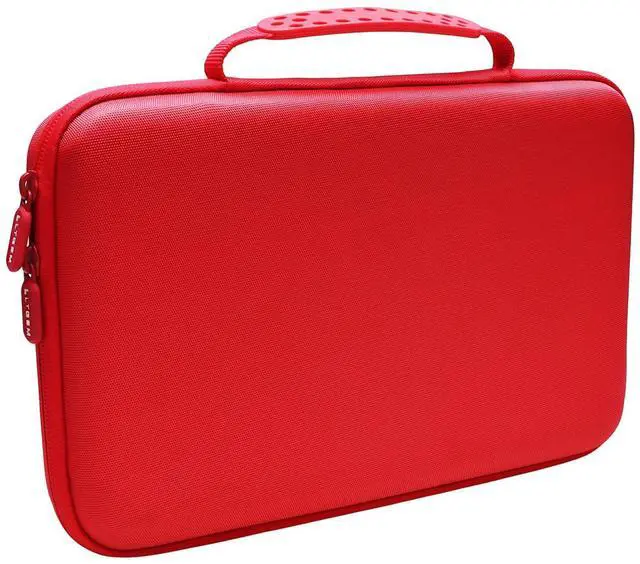 Alt view image 4 of 5 - LTGEM Case Compatible with Lexibook Spider-Man/Unicorn/Disney Princess/Disney Stitch Laptop, Red(Case Only)