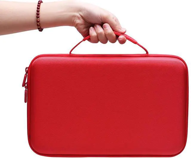 Alt view image 5 of 5 - LTGEM Case Compatible with Lexibook Spider-Man/Unicorn/Disney Princess/Disney Stitch Laptop, Red(Case Only)