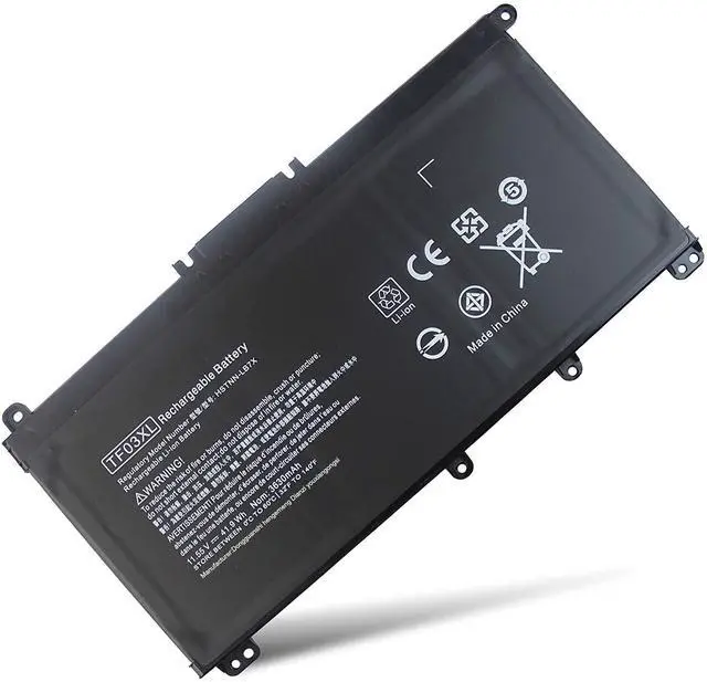 Main image of TF03XL Laptop Battery Replacement for HP Pavilion 14-BK 14-BF 14-BF050WM BF040WM BF102TX BF155TX BF195TX BK091ST BK061ST 15-CC 15-CD 15-CK 17-AR 15-CC610MS CC123CL CC563ST CD040WM(11.55V 41.7Wh)