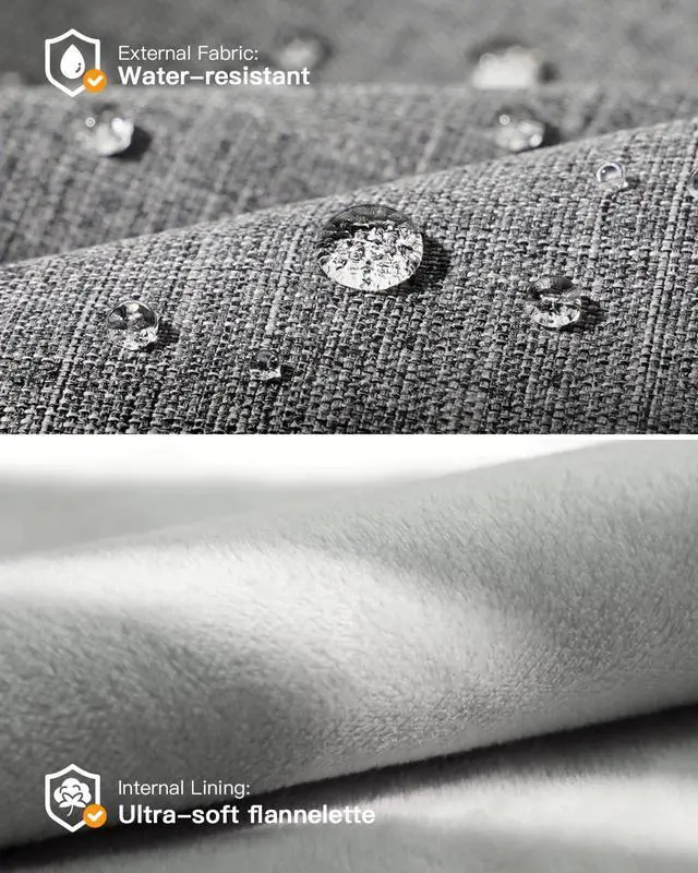 Alt view image 4 of 5 - Inateck 360° Protective Laptop Bag with Accessory Bag, Compatible with 15-inch MacBook Air M4 M3 M2 2023-2025, Gray