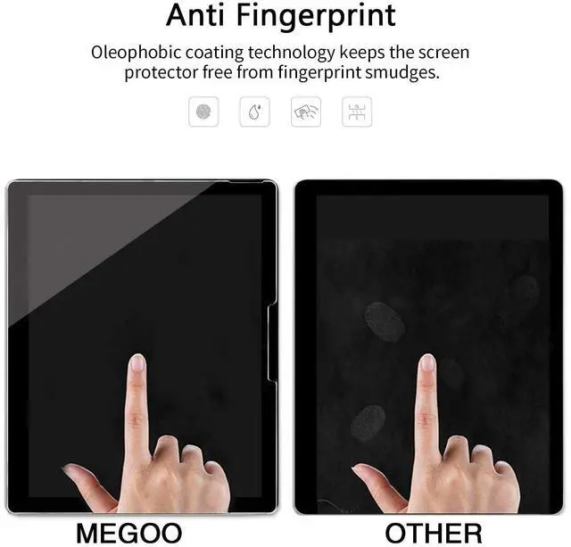 Alt view image 3 of 5 - Megoo Screen Protector for Surface Book 3 13.5" (2020 Version), Easy Installation/Scratch resistant/High Sensitivity, Also Compatible for Microsoft Surface Book 1/2 (2017-2020)