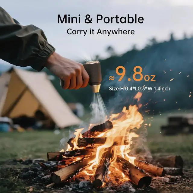 Alt view image 2 of 5 - Compressed Air Duster 130000RPM  Cordless Electric Air Blower with Brushless Motor, Stepless Speed Control, Multiple Nozzles, Rechargeable Dust Cleaner for PC, Keyboard, Car Detailing & Barber Tools