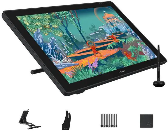 Main image of HUION Kamvas 24 QHD Drawing Tablet with Screen, 2.5K Graphics Art Tablet, 23.8inch Drawing Monitor USB-C Connection for Artist, Work with Mac, Windows, Linux, Android