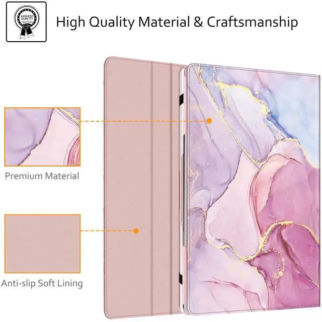 Alt view image 3 of 5 - Fintie Sleeve Case Cover for 13.3" Samsung Galaxy Book3 360 NP730QFG/Galaxy Book2 Pro 13 NP930XED/Galaxy Book2 Pro 360 NP930QED/Galaxy Book2 360 NP730QED/Galaxy Chromebook 13 XE930QCA, GlitterMarble