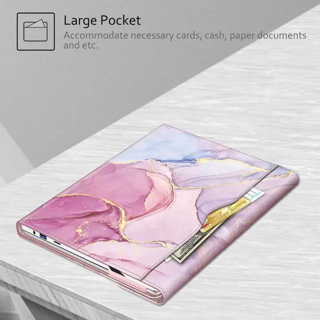 Alt view image 4 of 5 - Fintie Sleeve Case Cover for 13.3" Samsung Galaxy Book3 360 NP730QFG/Galaxy Book2 Pro 13 NP930XED/Galaxy Book2 Pro 360 NP930QED/Galaxy Book2 360 NP730QED/Galaxy Chromebook 13 XE930QCA, GlitterMarble