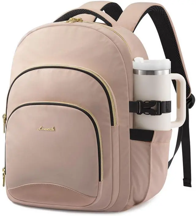 Main image of LOVEVOOK Laptop Backpack for Women, 17-Inch Work Backpack, Back to School Bookbag for College Student Teen Girls, Casual Personal Item Travel Bag Business Computer Daypack for Teacher Nurse, Gift