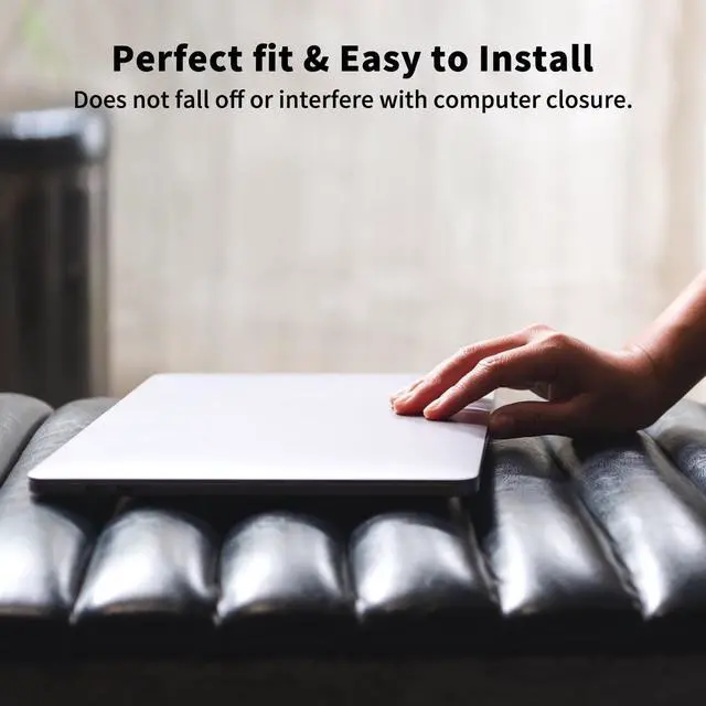 Alt view image 5 of 5 - ANTOGOO V 2-Pack Privacy Screen Compatible with MacBook Pro 13 Inch Screen Protector (2016, 2017, 2018, 2019, 2020, 2021, 2022, M1, M2), Laptop Privacy Screen Matte Anti Blue Light Glare Filter