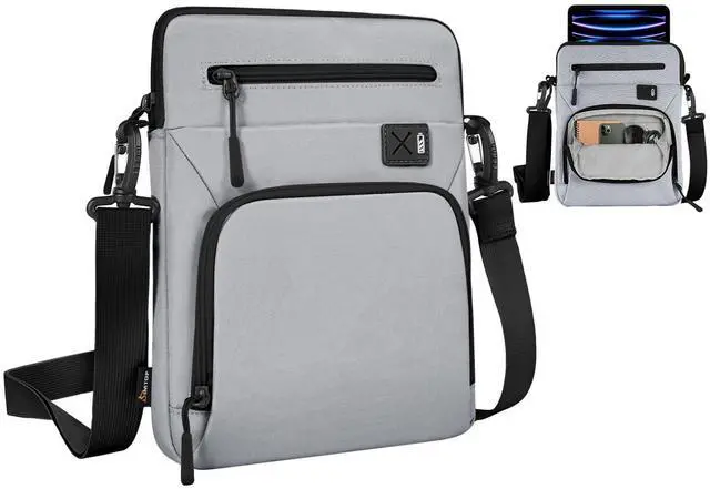 Main image of 11 Inch Tablet Sleeve, Compatible with iPad Pro 11 (5th1st Gen, M4/M2/M1), 10.9" iPad Air (7th4th Gen, M3/M2), Microsoft Surface Go & Other 11" Tablets, Water-Resistant Case