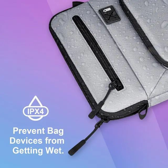 Alt view image 5 of 5 - 11 Inch Tablet Sleeve, Compatible with iPad Pro 11 (5th1st Gen, M4/M2/M1), 10.9" iPad Air (7th4th Gen, M3/M2), Microsoft Surface Go & Other 11" Tablets, Water-Resistant Case