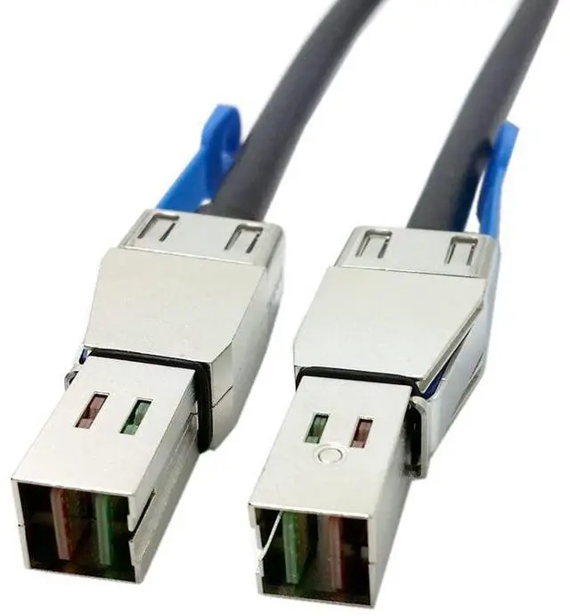 Main image of CY Mini SAS HD SFF-8644 to Mini SAS High Density HD SFF-8644 Data Server Raid External Cable 50cm 12Gbps