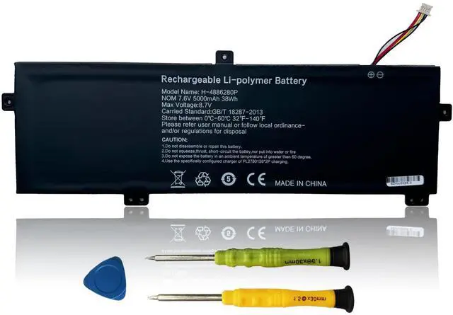 Main image of AOMKA H-4886280P U3576127PV-2S1P Laptop Battery Replacement for Gateway GWTN156-11BK GWTN156 Series U3576127PV U3576127 5080270P 4886280P 38Wh