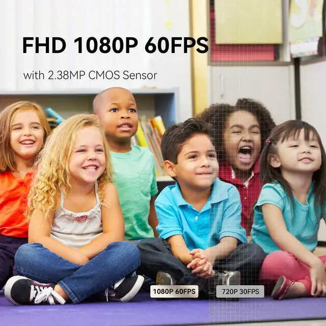 Alt view image 4 of 5 - Tenveo PTZ Conference Room Camera 10X Optical Zoom USB3.0/HDMI/RS232 Wide Angle FHD 1080P 60FPS for Video Conferencing Business Meeting Live Streaming Church Services Worship Zoom Teams OBS