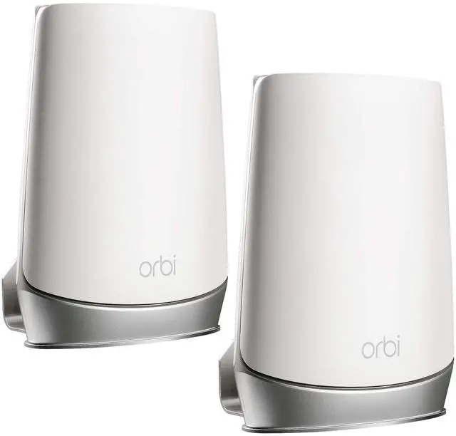 Main image of PETIMETI Wall Mount for Netgbear Orbi WiFi 6 Router with Sturdy Metal Stand Compatible Orbi WiFi 6 Router RBK753 RBK852 RBK853 RBS750 RBK752 RBK850 RBS750 RBS751(2 Pack)