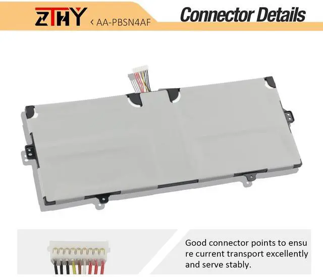 Alt view image 4 of 5 - AA-PBSN4AF Battery Replacement for Samsung NP930SBE NT930SBE Galaxy Book Flex Alpha NP730QCJ NP730QDA NP930SBE-K01CN NP930SBE-K01US NP930SBE-K02CN NT930SBE-K38 NP730QDA-KA1US NP730QCJ-K01US 15.4V 54Wh