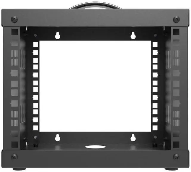 Alt view image 3 of 5 - QiaoYoubang 4U Small Network Cabinet-10 inch Server Rack for 10" Server, Network, Audio, and Video Equipments at Home or Office (4U)