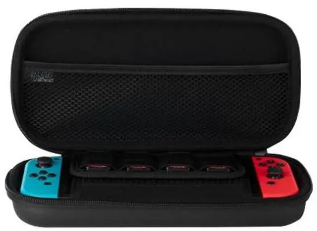 Alt view image 4 of 5 - Konix Naruto Shippuden Protective Case for Nintendo Switch, Switch Lite, Switch OLED, 8 Games, Sasuke