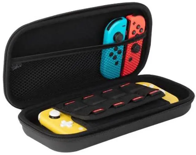 Alt view image 3 of 5 - Konix Naruto Shippuden Protective Case for Nintendo Switch, Switch Lite, Switch OLED, 8 Games, Sasuke