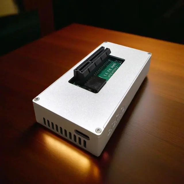 Alt view image 3 of 5 - USB4 to PCIe DockerThunderbolt 4/3 Compatible,Allows Laptops and PC Computer to Connect eGPU & Various PCIe Data Capture Boards Like 10GbE Ethernet Cards, Sounds Cards, FPGA DMA Boards, SSD