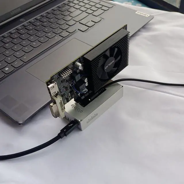 Alt view image 5 of 5 - USB4 to PCIe DockerThunderbolt 4/3 Compatible,Allows Laptops and PC Computer to Connect eGPU & Various PCIe Data Capture Boards Like 10GbE Ethernet Cards, Sounds Cards, FPGA DMA Boards, SSD