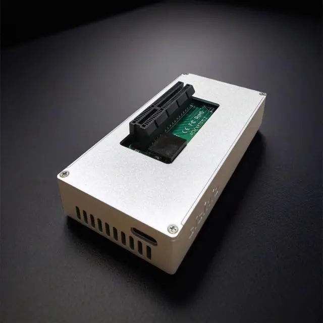 Alt view image 4 of 5 - USB4 to PCIe DockerThunderbolt 4/3 Compatible,Allows Laptops and PC Computer to Connect eGPU & Various PCIe Data Capture Boards Like 10GbE Ethernet Cards, Sounds Cards, FPGA DMA Boards, SSD