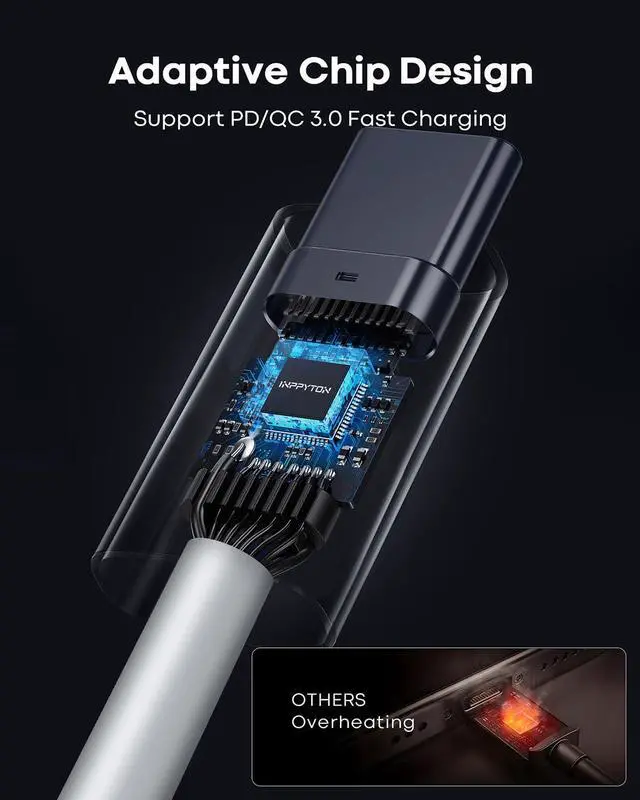 Alt view image 2 of 5 - USB C to USB C Cable 15FT 2Pack, 60W Fast Charging Extra Long USBC to USBC Charging Cord for iPhone 16/16 Pro/16 Pro Max, iPhone 15 Series, Samsung S25 S24 S23, iPad Pro, MacBook