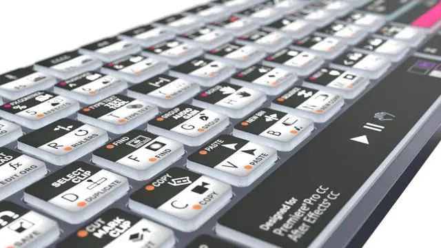 Alt view image 5 of 5 - Logickeyboard Wireless Backlit 'Titan' Film-Maker Keyboard  Combo-Designed for Both Adobe Premiere Pro & After Effects on Mac  p/n LKB-AEPP-TM-US