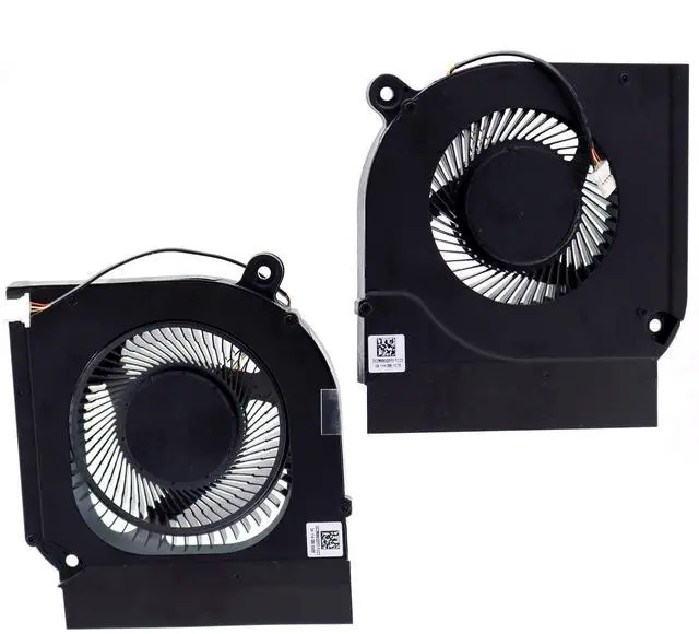 Alt view image 3 of 5 - Deal4GO 5V CPU Cooling Fan w/Graphics GPU Fan Set Replacement for Acer AN515-55 AN515-56 AN515-57 AN517-51 AN517-52 AN515-45 AN515-44 AN515-43 PH317-53 PH315-52 PH315-53