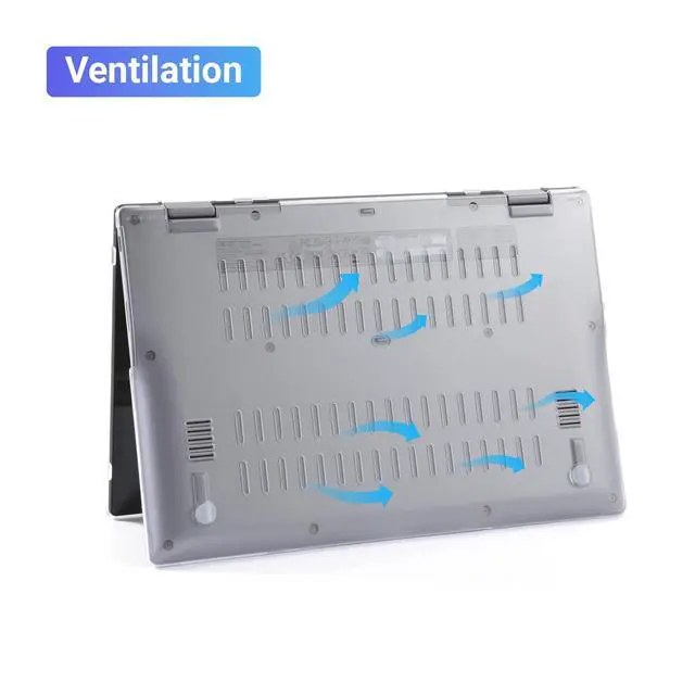 Alt view image 5 of 5 - mCover Case Compatible for 2021~2022 13.3" Acer Chromebook Enterprise Spin 513 R841T Series Convertible Notebook Computer ONLY (NOT Fitting Other Acer Models) - Blue