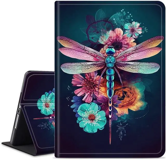 Main image of Case for Amazon Kindle Fire Max 11 Tablet (13th Generation, 2023 Release) 11", Slim PU Leather Stand Cover with Auto Wake/Sleep for All-New Fire 11 Max Tablet,Beautiful Dragonfly