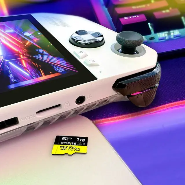 Alt view image 5 of 5 - Silicon Power 256GB Inspire UHS-1(U3) A2 TLC Micro SDXC Memory Card with USB Reader SP256GBSTXLA2VC2 NOT Compatible with Switch2