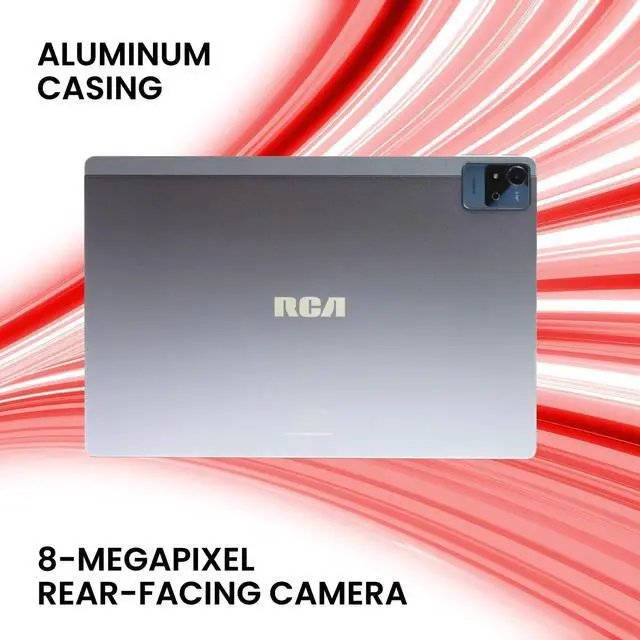 Alt view image 3 of 5 - RCA 14 Tablet MediaTek MT8781/G99, Octa Core, 8GB Memory 256GB Storage, 5 MP Front Camera, 8 MP Rear Camera, Android 14